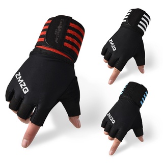 Workout gloves best sale with straps