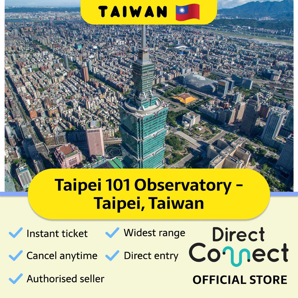 Taipei 101 Observatory Taipei Taiwan Attractions Tickets Vouchers