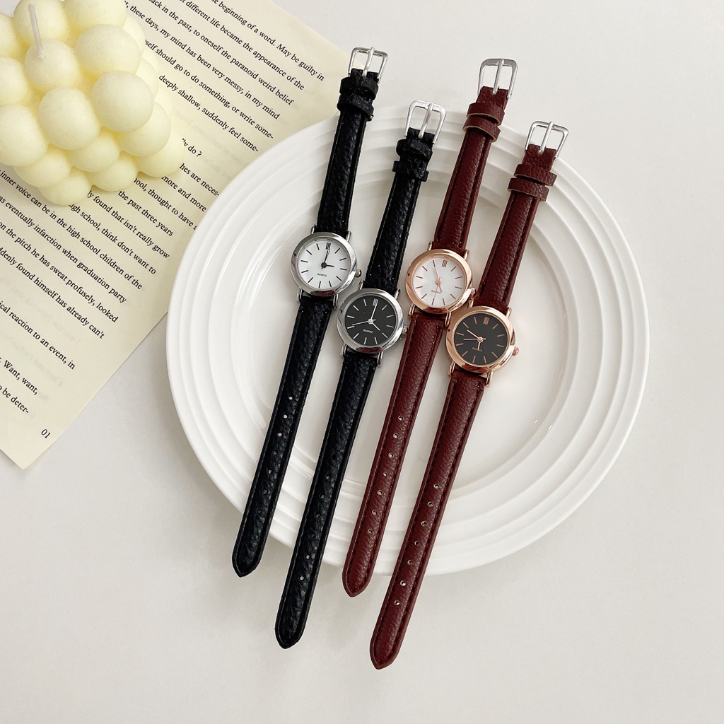 Women Watch Small Round Simple Watches | Shopee Singapore