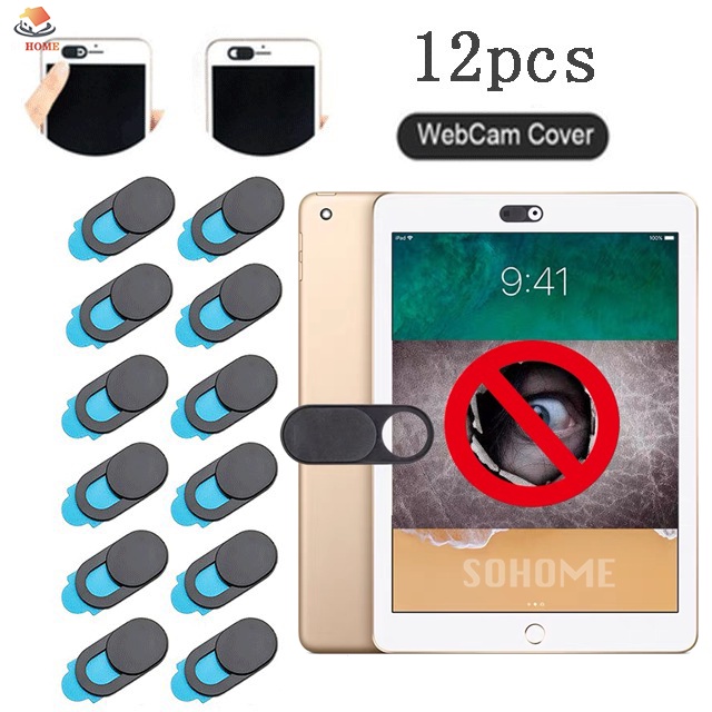 【12Pcs】 Webcam Cover Laptop Camera Cover Slider Ultra-Thin Web Cam ...