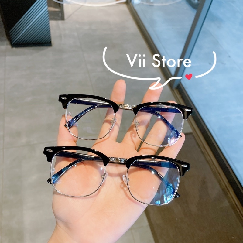 Half frame fashion glasses singapore