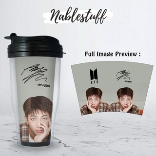 Tumbler Bottle BTS BE RM JIN SUGA JHOPE JIMIN V JUNGKOOK // Insert Paper  Drink Bottle Kpop