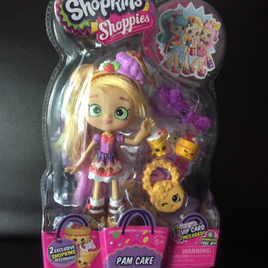 shopkins shoppies pam cake