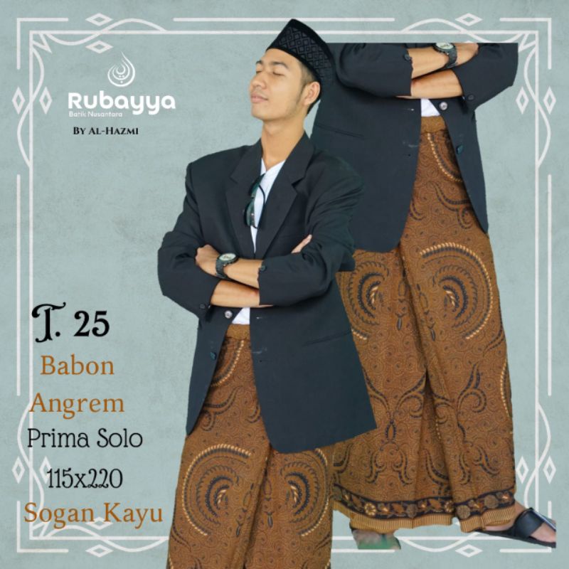 Batik Sarong kudus batik Sarong T Series 25 prima solo real pict ...