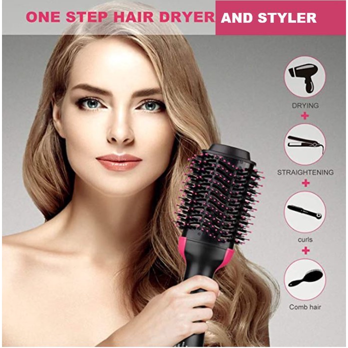 5 in 1 Hair Dryer | Hair Comb Brush | Negative Ion | Portable ...