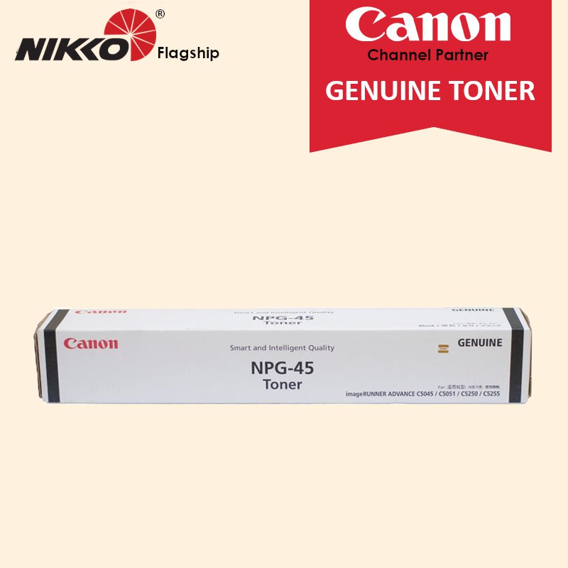 Canon Cartridge NPG-45 Black Cyan Magenta Yellow Toner Cartridge for ...