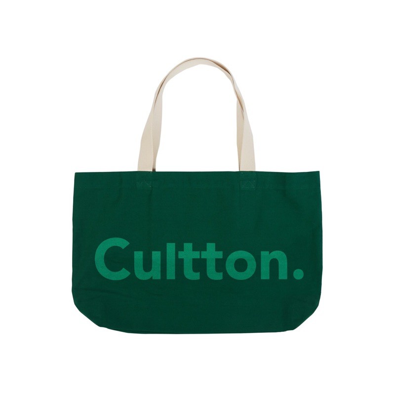 Cultton Core Logo Evergreen Totebag | Shopee Singapore