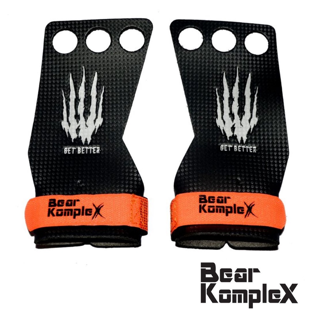 Bear KompleX 3 Hole COMP No Hole SPEED Carbon Grips For CrossFit