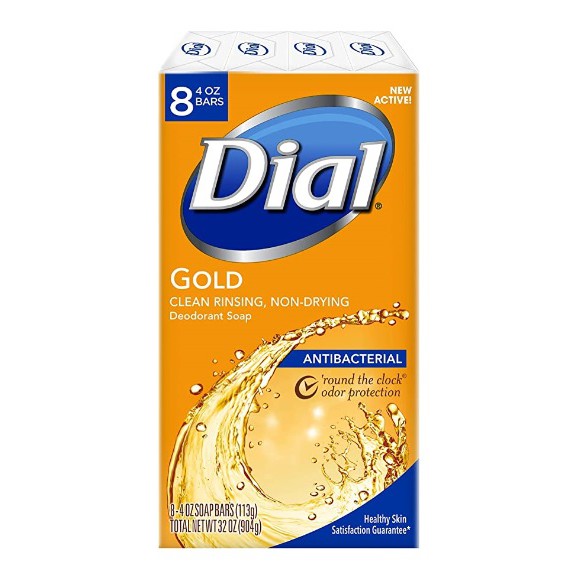 FROM USA Dial Antibacterial Bar Soap Gold 4 Ounce Pack of 8 Bars Shopee Singapore