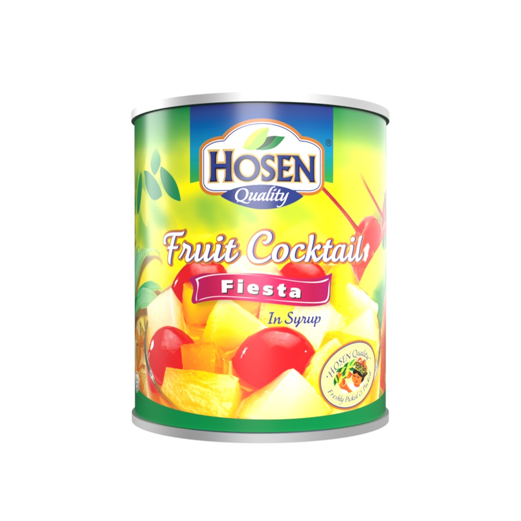 Hosen Fruit Cocktail Fiesta, 836g (Halal) Shopee Singapore