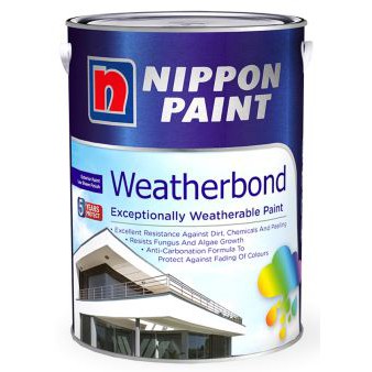 NIPPON PAINT (Exterior / Sealer / Undercoat 1Liter) : Weatherbond, 5101 ...