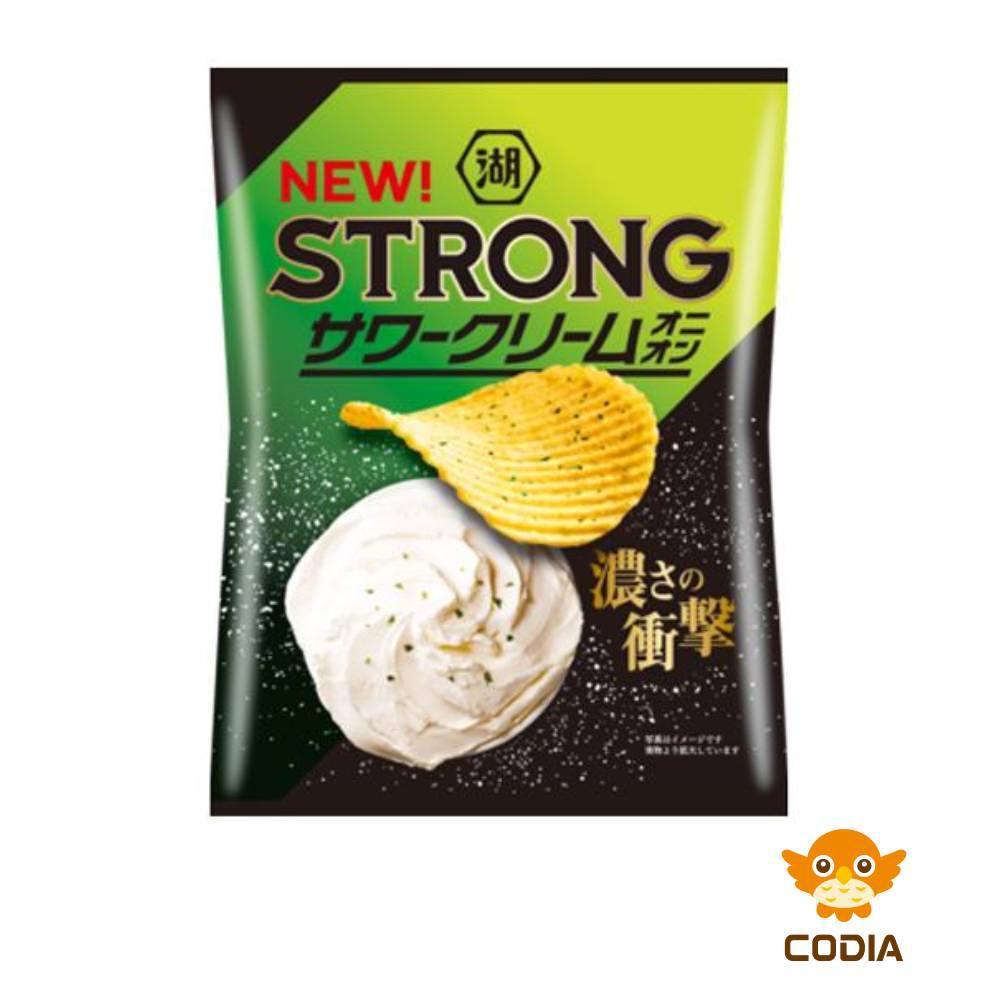 Koikeya KOIKEYA STRONG Potato Chips Sour Cream Onion Flavor 56g (Made