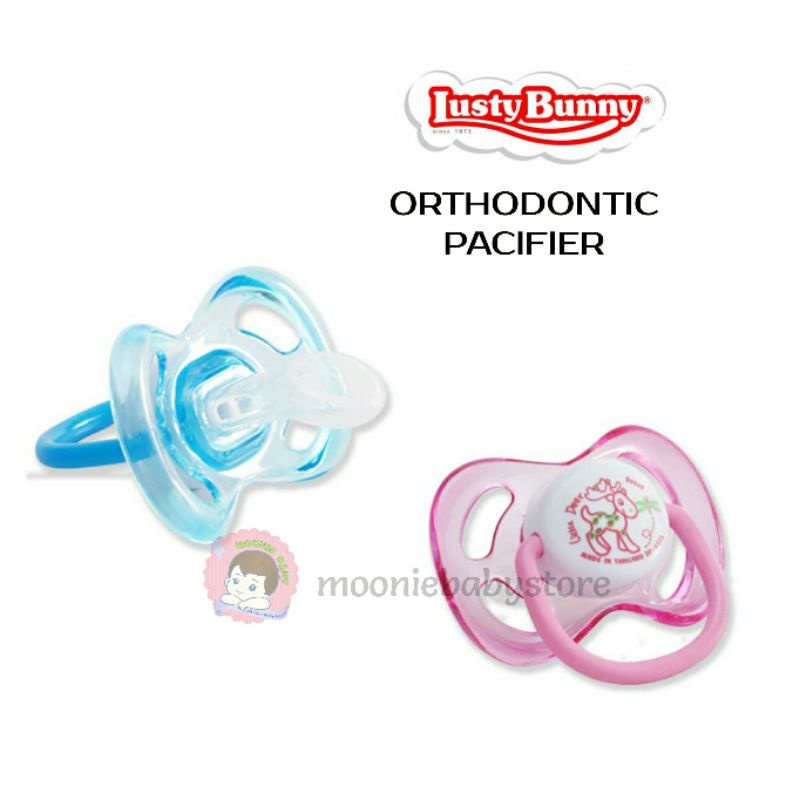 LUSTY BUNNY Orthodontic Pacifier Step 2 (6+ months) | Shopee Singapore