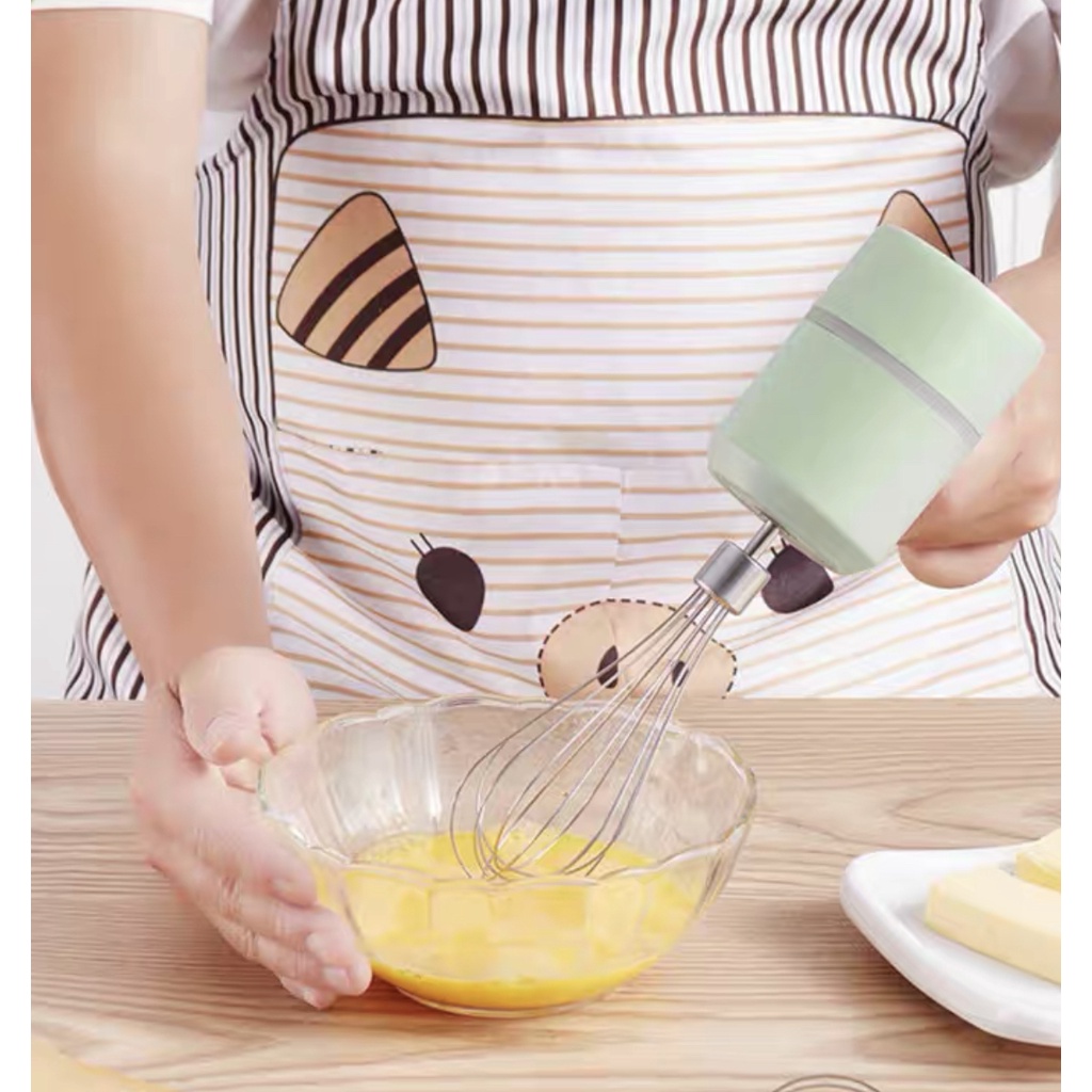 Wireless Egg Beater Electric Household Automatic Mini Mixer Baking Tool Egg Breaking Machine Cream Blender Handheld Shopee Singapore