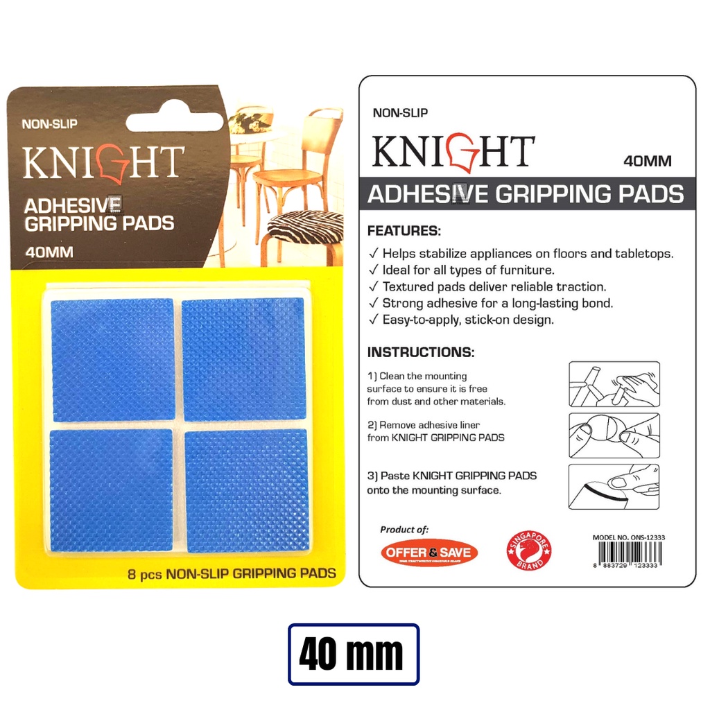 KNIGHT Flexible Furniture Protector Chair Leg Caps Furniture Pad