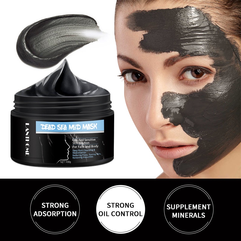 Dead Sea Mud Mask / Black Mask For Face and Body 100g Stock Clearance