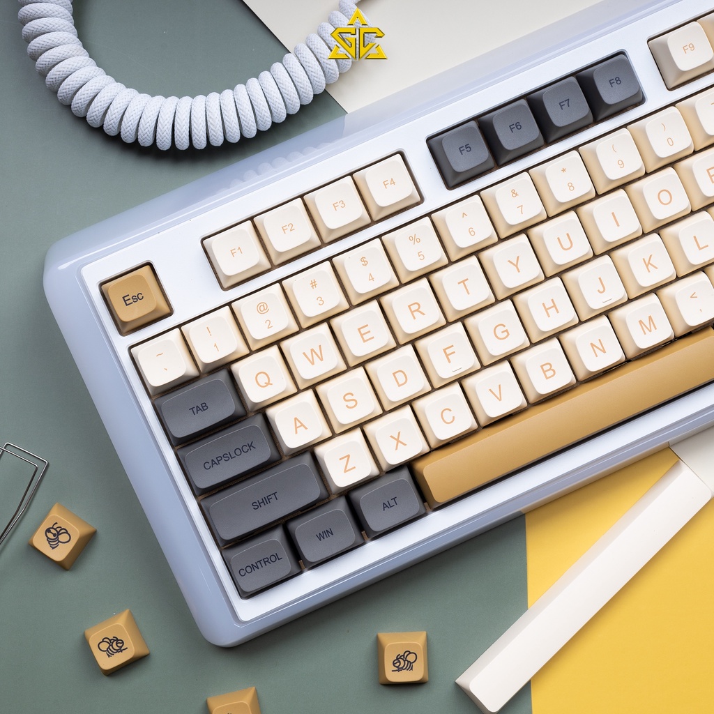Shimer V2 Keycap 125 buttons Thick PBT XDA 9.5MM mechanical keyboard ...