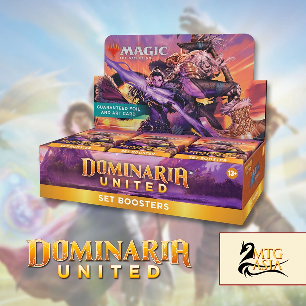 Dominaria United Set Booster Box English MTG Magic The Gathering Sealed |  Shopee Singapore