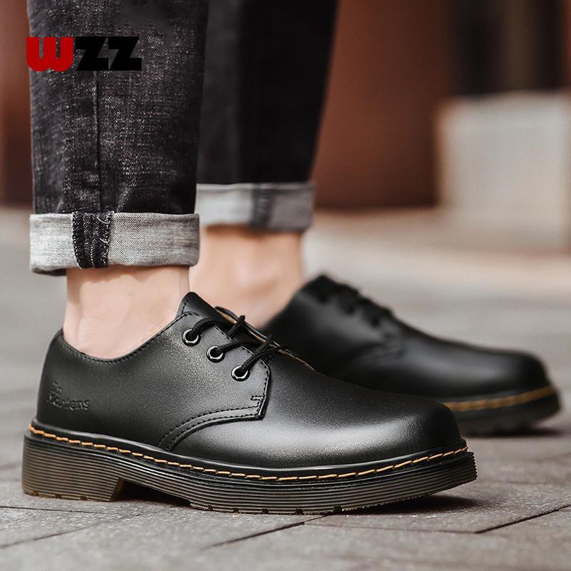 Genuine leather clearance boots mens