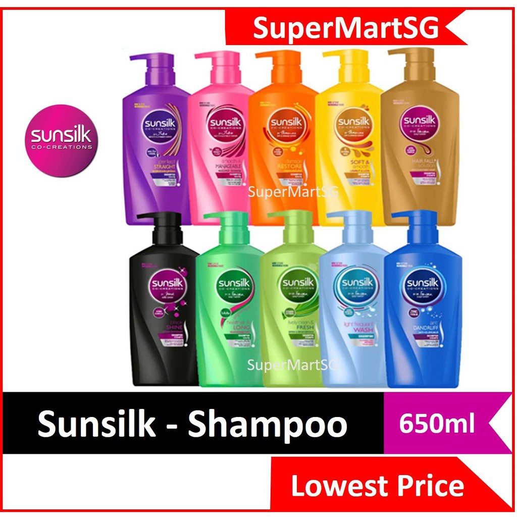 Sunsilk Co Creations Shampoo 650ml Shopee Singapore