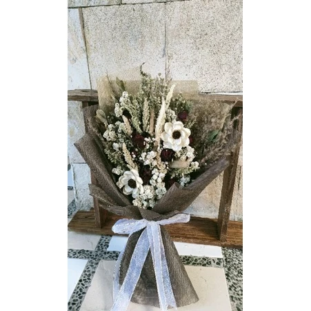 Buket Bunga Wedding Wisuda Mix Flower 40cm