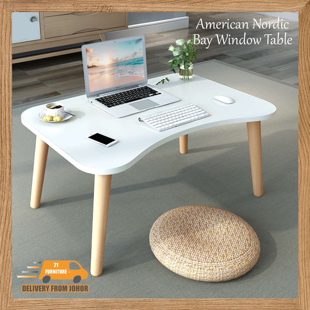 Table Study Nordic Bay Table computer Table Laptop Coffee Table Bed ...