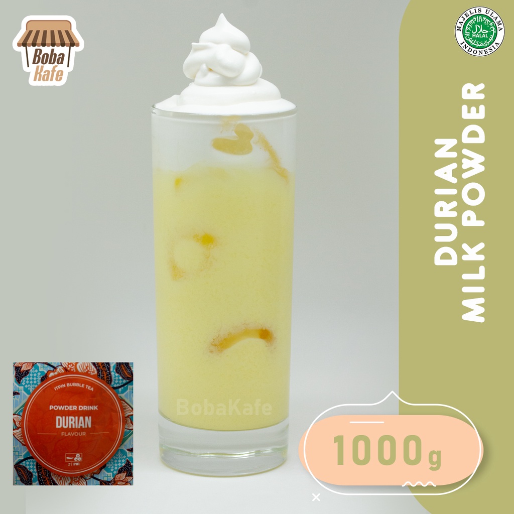 Durian Flavored Drink Powder - Durian Milk Powder 1000gr (ITPIN Brand ...