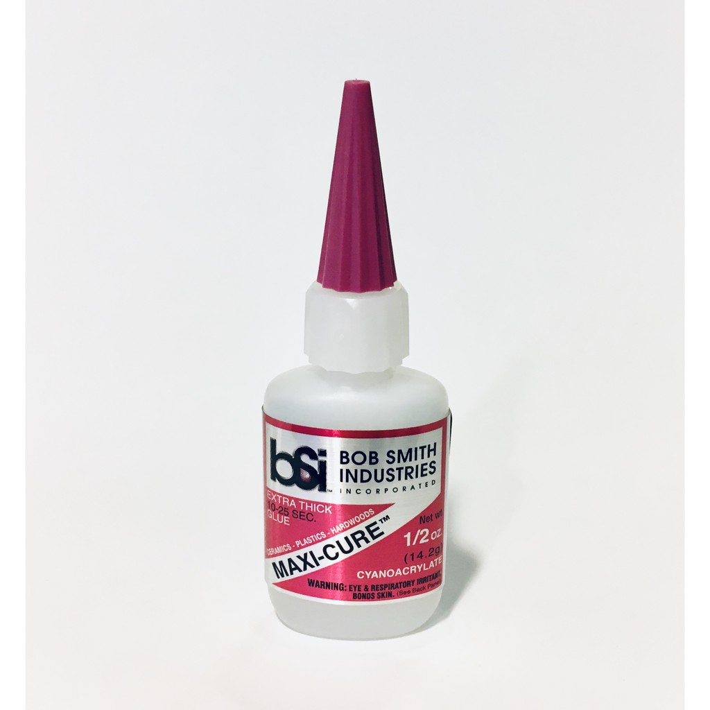 BOB Smith Industries Maxi-Cure - Extra Thick 10-25 Sec. 1oz. Bottle #BSI-112 BOB Smith Industries Maxi-Cure - Extra Thick 10-25 Sec. 1oz. Bottle #BSI-112