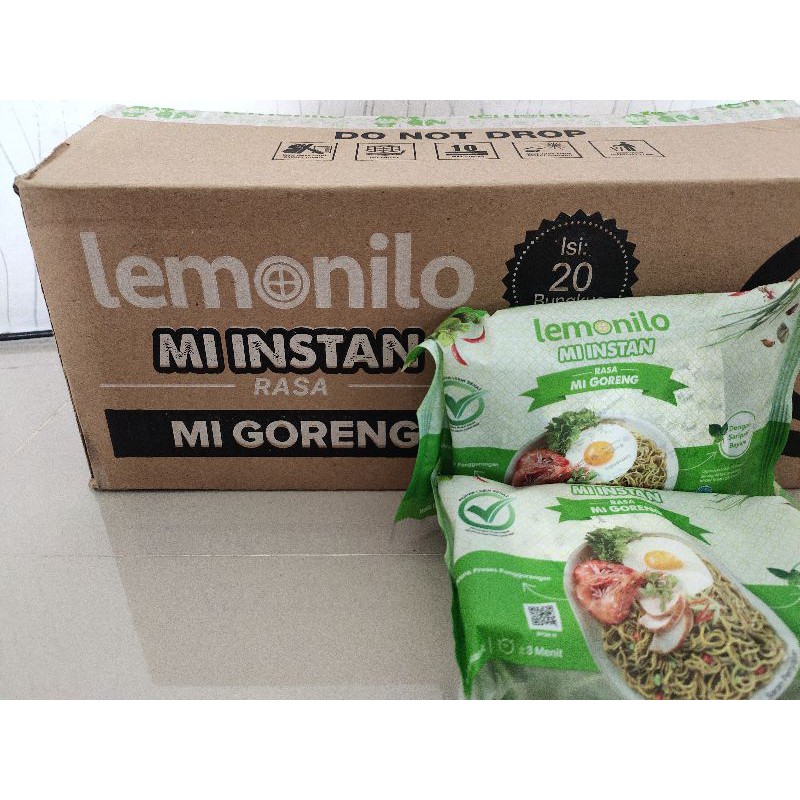Healthy Instant Noodles Lemonilo Spinach (Fried Noodles) | Shopee Singapore