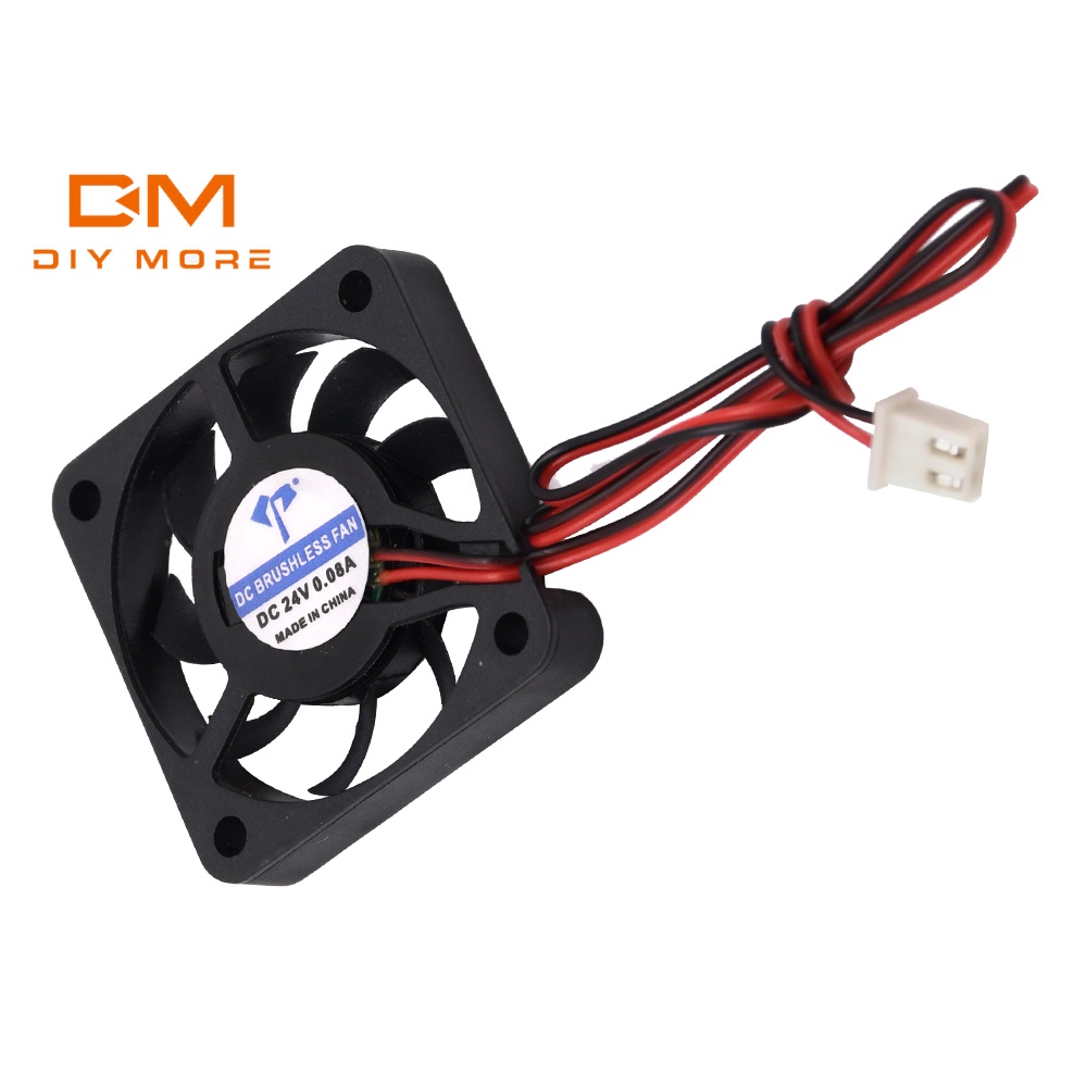 DIYMORE DC4007 DC 5V/12V/24V 4cm twowire Micro Cooling Fan Small