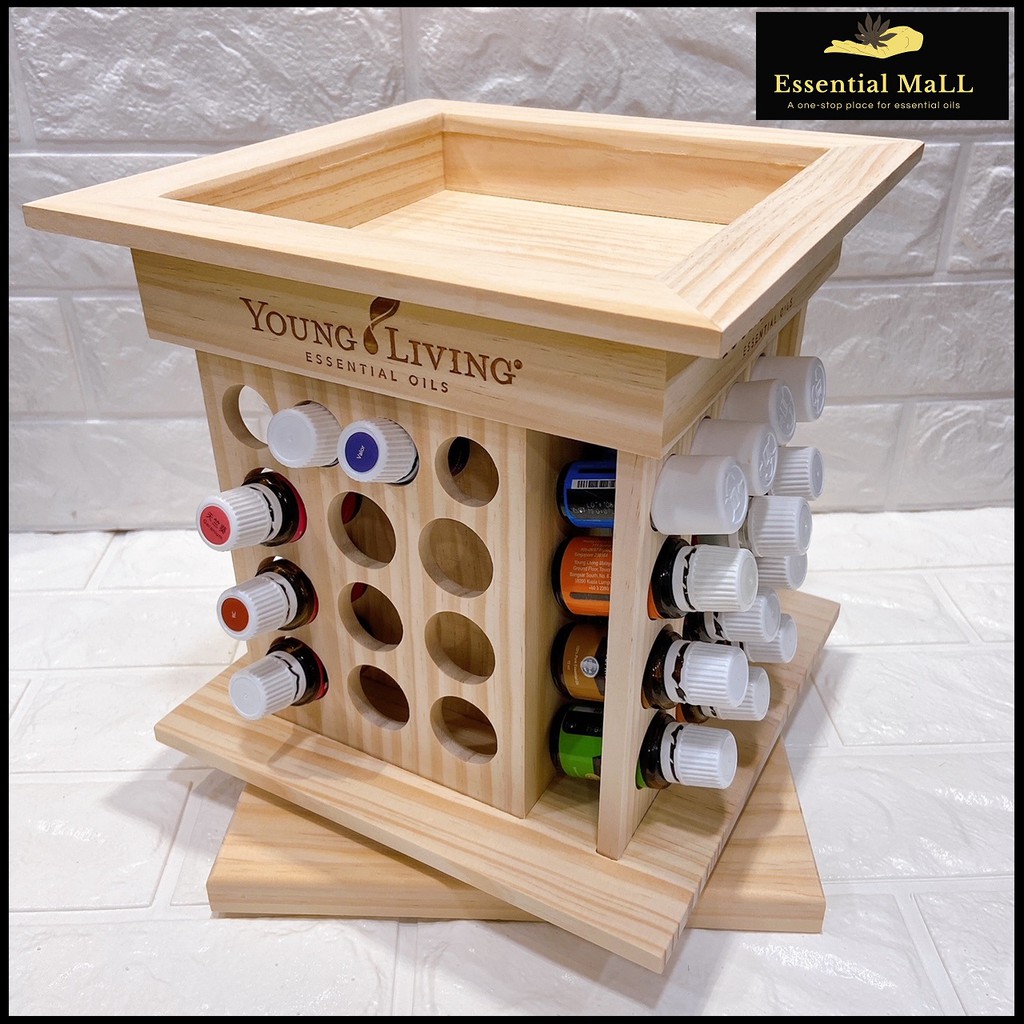 YL Essential Oil - 360 Rotating Tower Essential Oil Rack / Display Rack ...