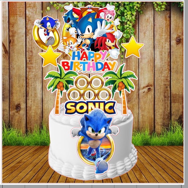 Sonic Cake Toppers -  Singapore