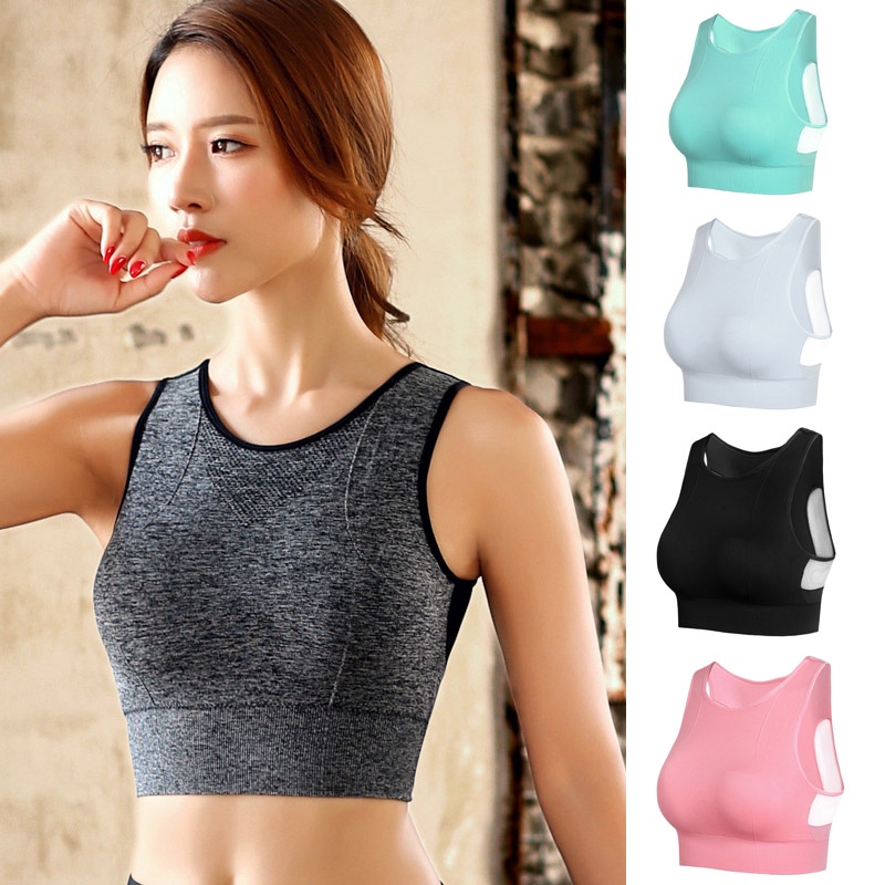 Women's Sports Bra High Impact Full Support Running Jogging Bras