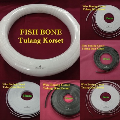 Fish Bone / Tulang Ikan / Wire Boning Corset (Meter) | Shopee Singapore