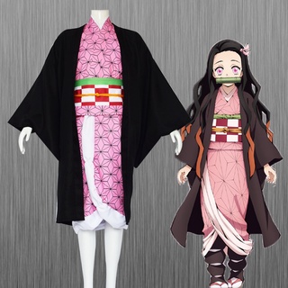 Nezuko Cosplay Anime Demon Slayer Kimetsu No Yaiba Cosplay Costume