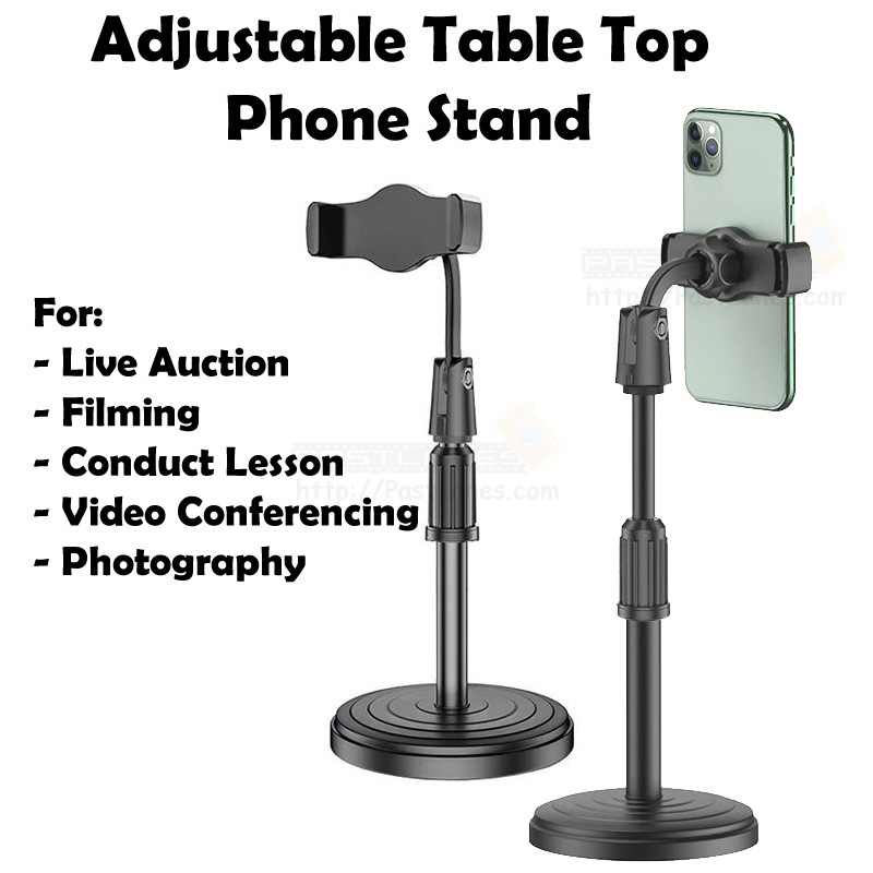 Table Top Adjustable Mobile Phone Holder Stand Shopee Singapore