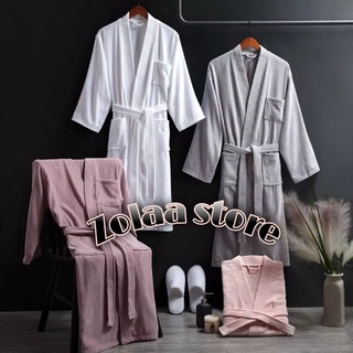 Men Women Long Bath Robe Bath Towel Bathrobe Coral Velvet Pajamas Body Spa  Super Absorbent Home Decoration Solid Bath Gown Towel - Towel - AliExpress