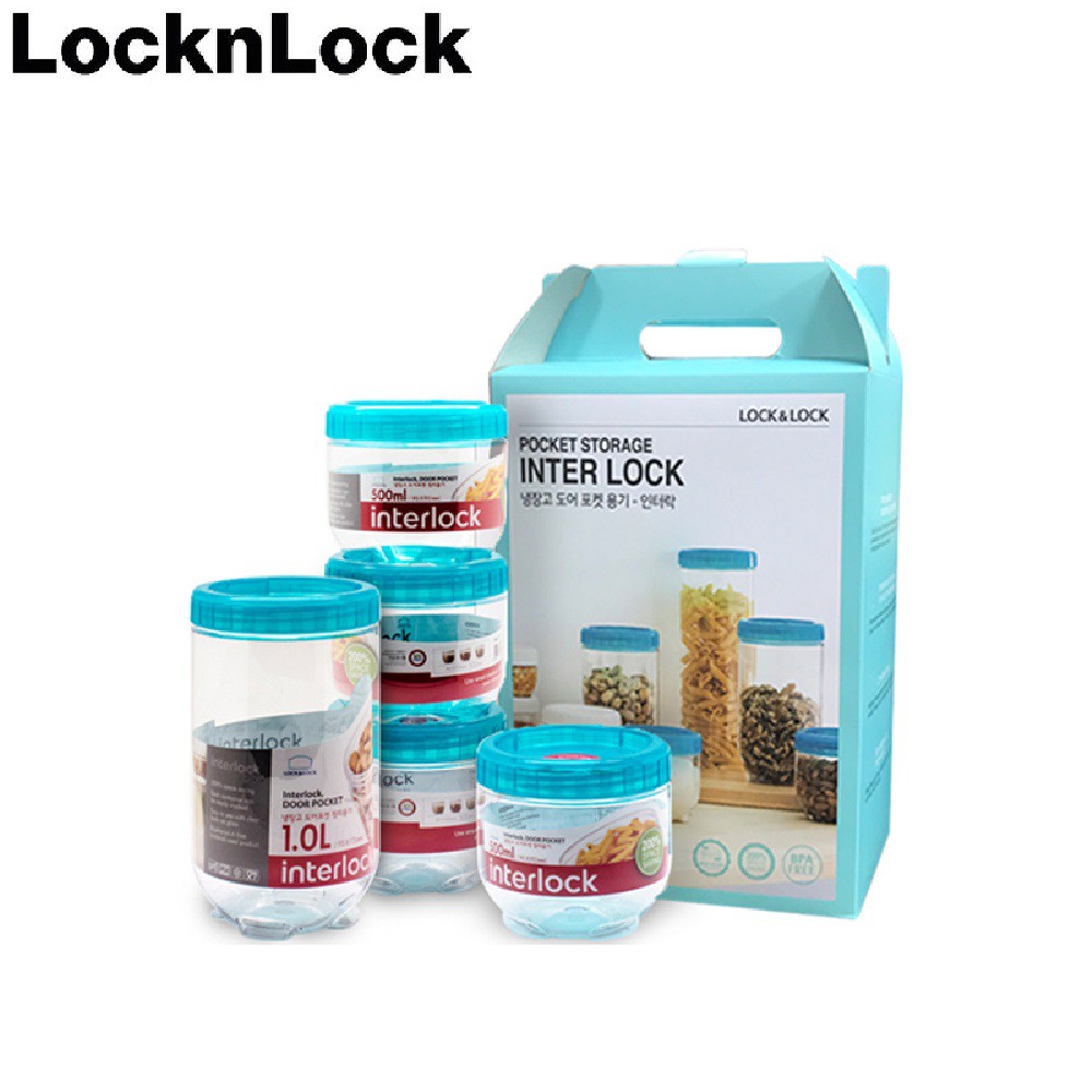 【LocknLock】 LocknLock interlock Round Container Food storage container ...