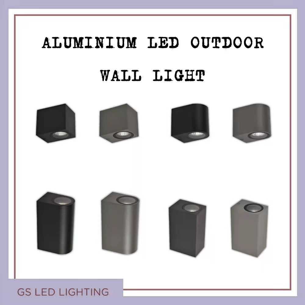 LED Wall Lamp Simple LED Outdoor Wall Light (1 Year Warranty) | Shopee ...