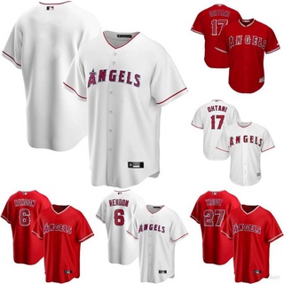 Shohei Ohtani Los Angeles Angels Majestic Adult Jersey T-Shirt