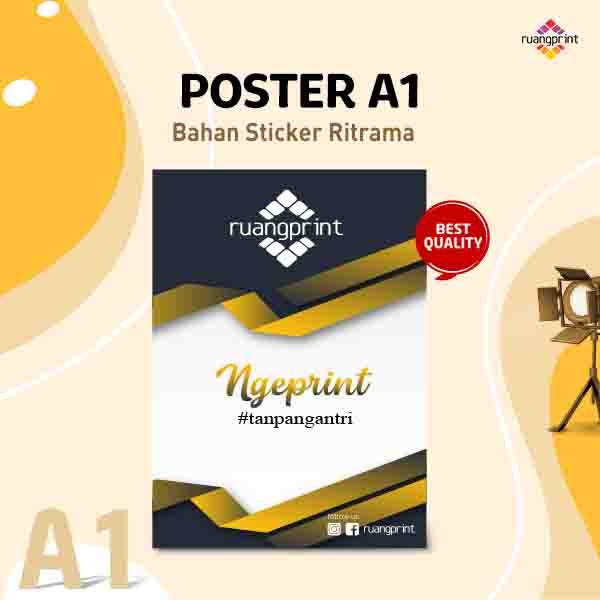 Ritrama Material Poster Stickers A0 A1 A2 Wall Posters / Wall Posters ...
