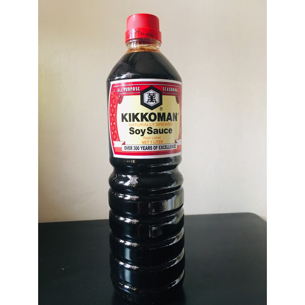 KIKKOMAN Naturally Brewed Soy Sauce (Red Label) Shopee Singapore