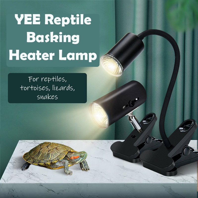 Reptile Basking Heater Lamps Universal Adjustable Switch Clip Lights ...