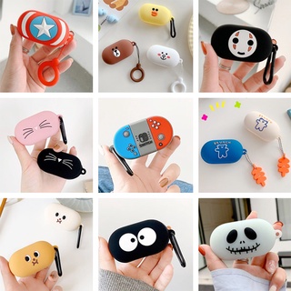 New 3D Teddy Dog Earpods Case For Galaxy Buds2 Pro Buds Live Silicone Cute  cartoon Cover Soft Protect For Galaxy Buds 2 Live