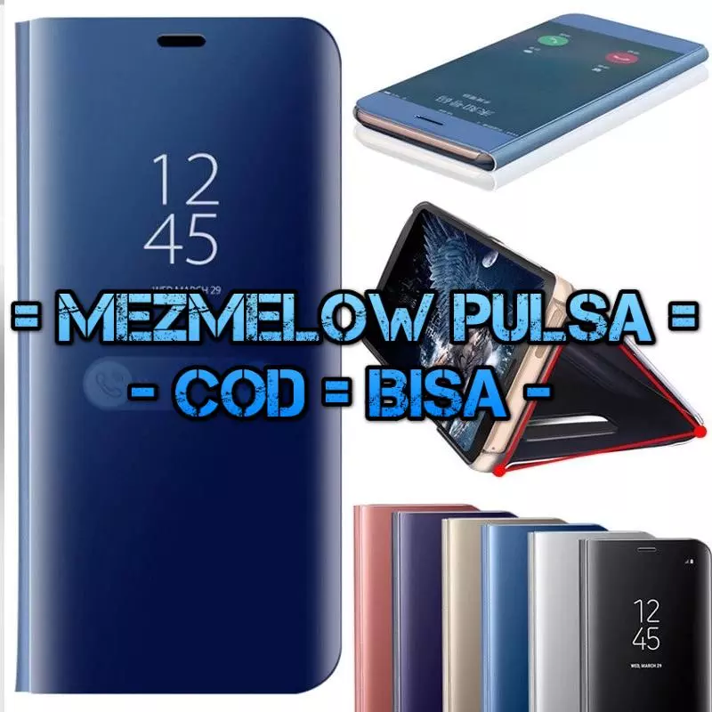 Casing Caseng Smart Mirror Flip Phone Case Flip Case SAMSUNG NOTE 20 ULTRA - Gambar 3