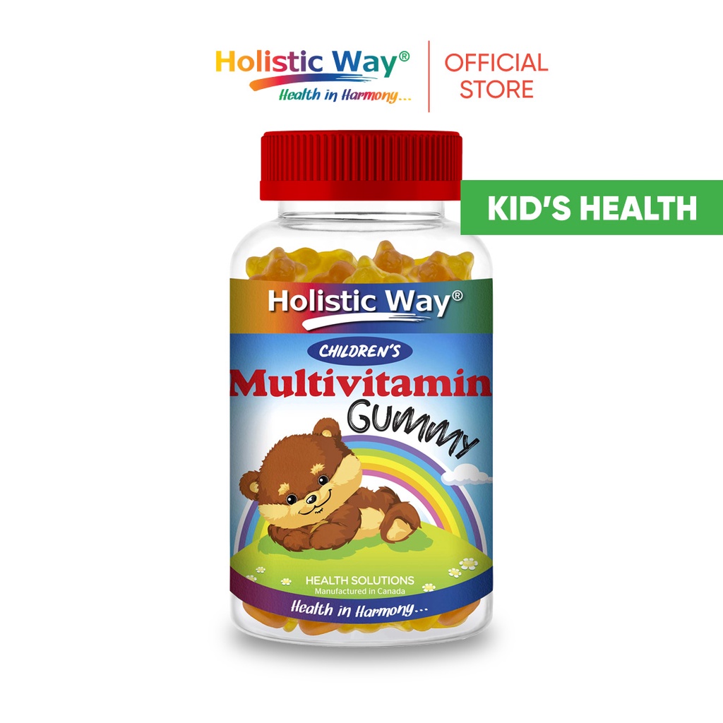 Holistic Way Children's Multivitamin Gummy Halal Vegetarian (90