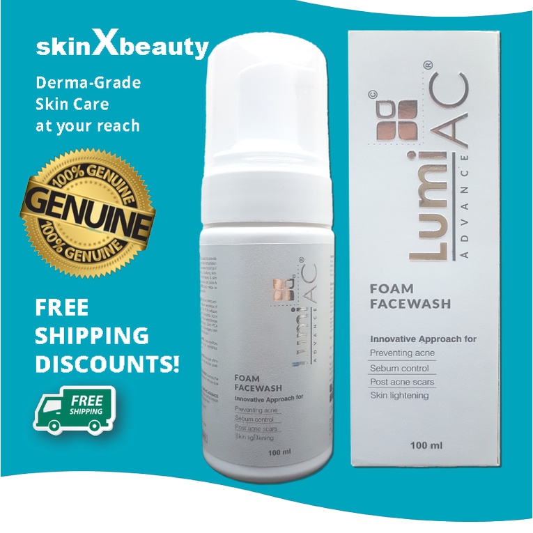 Lumi AC Advance Foam FaceWash LumiAC LumiAC acne Salicylic Acid