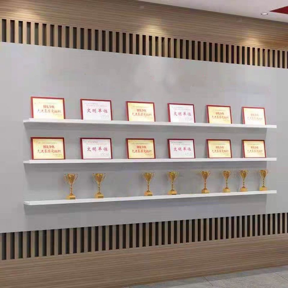 Honor Wall Display Rack Wall-Mounted Display RackTrophy Medal Shelf ...