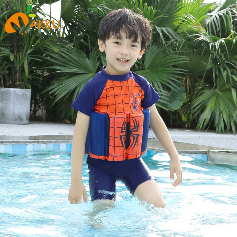 Child's swimming costume deals with floats