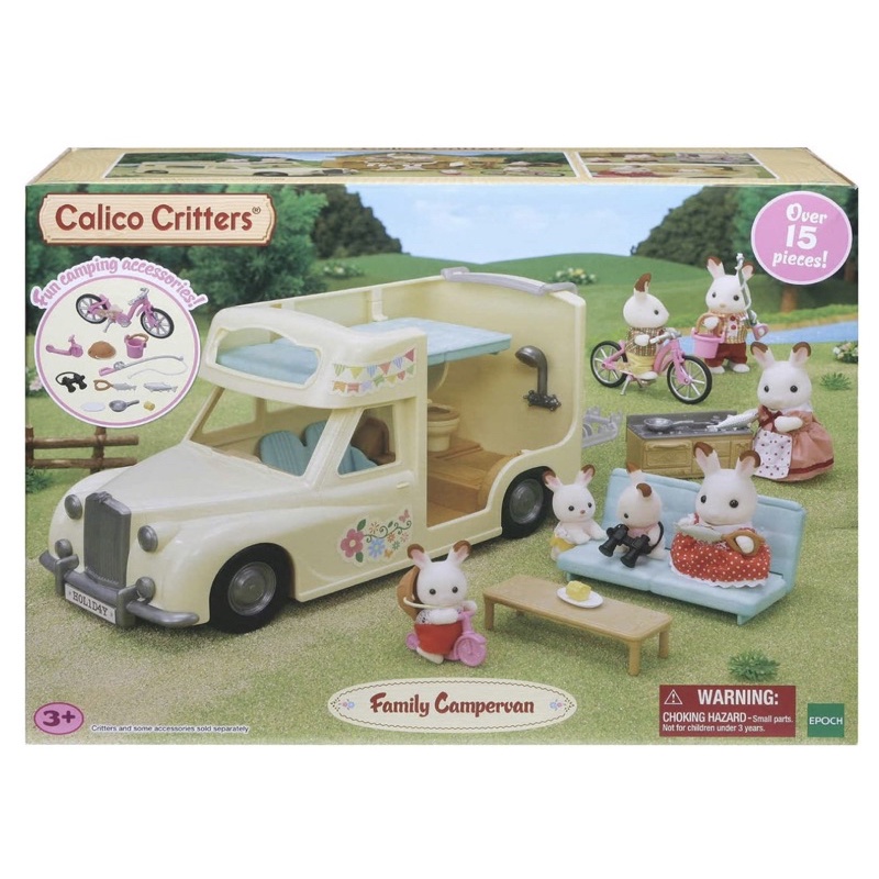 Sylvanian best sale families campervan